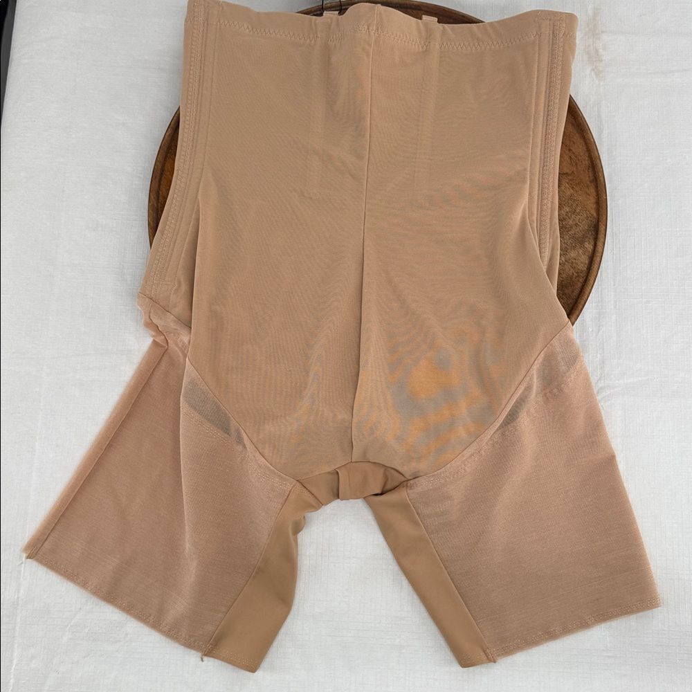 Honeylove Sculptwear Wm XL Beige Nude Sand Superpower Waist Short All Over - Picture 5 of 7